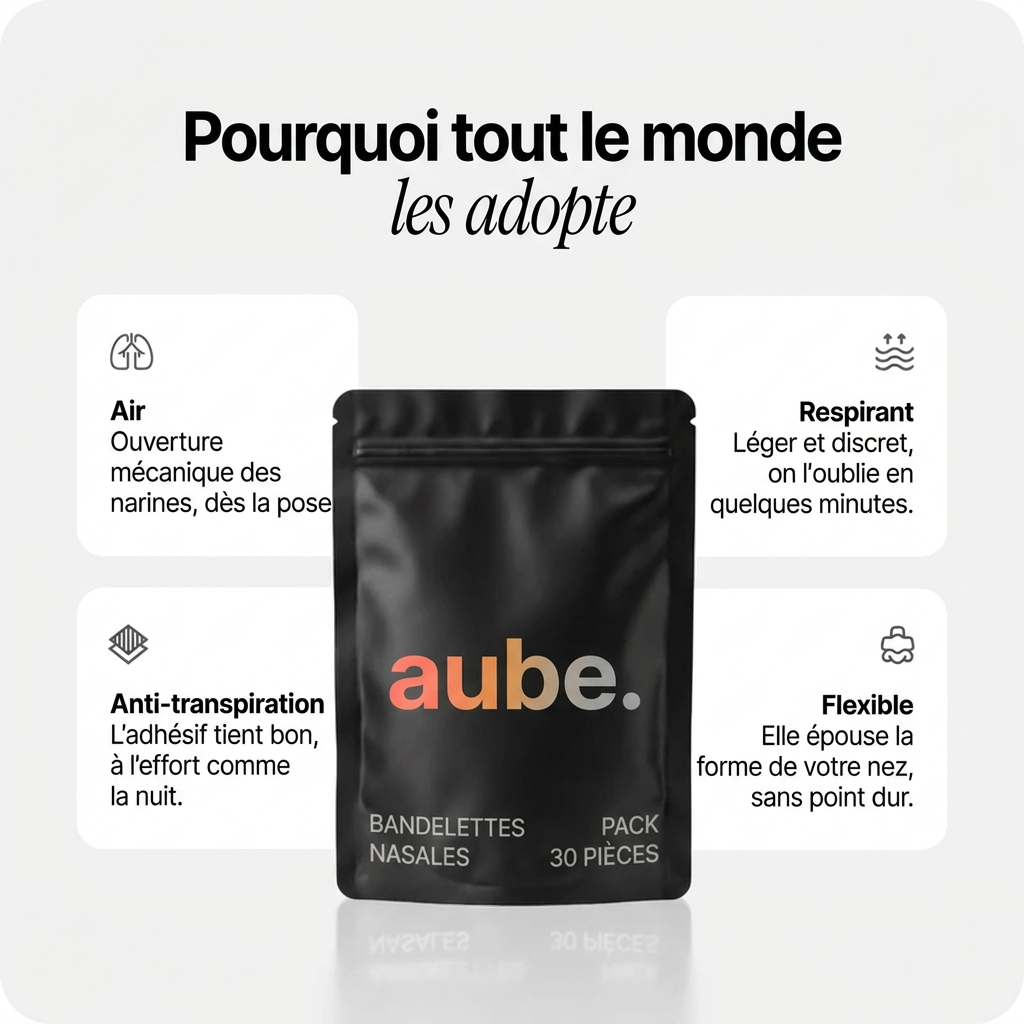 aube® — Bandelettes Nasales