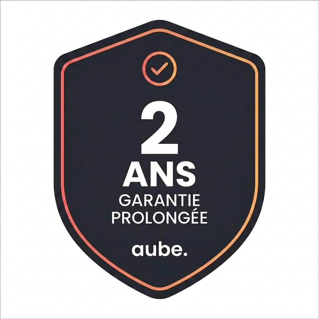 Garantie prolongée : 2 ans