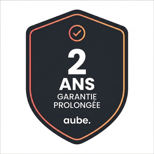 Garantie prolongée : 2 ans
