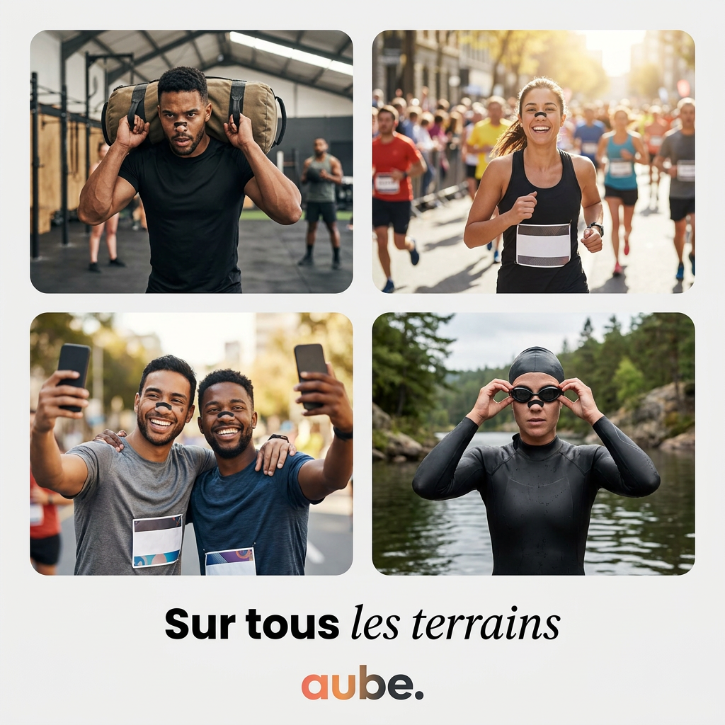 aube® — Bandelettes Nasales