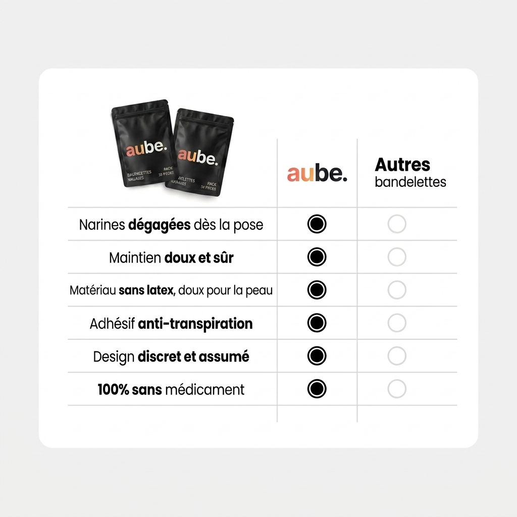 aube® — Bandelettes Nasales